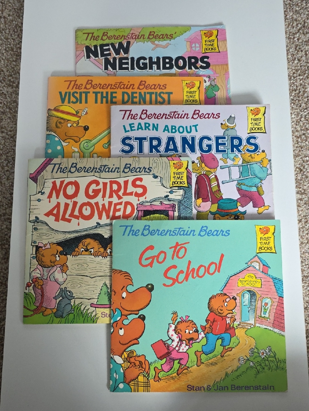 The Berenstain Bears Books Set Of 5
